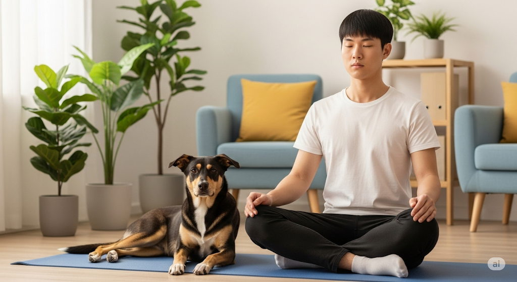 Yoga com pet