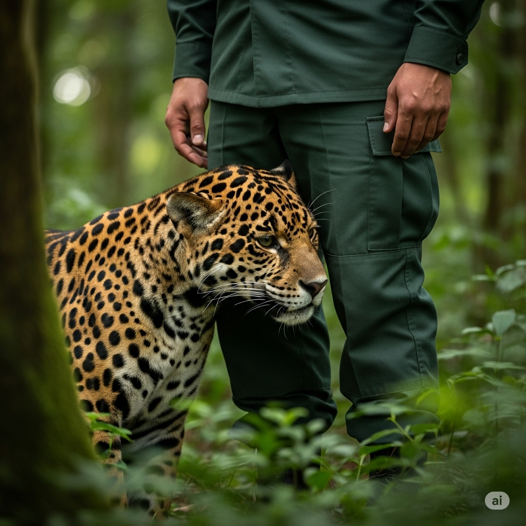 Gratidão do jaguar