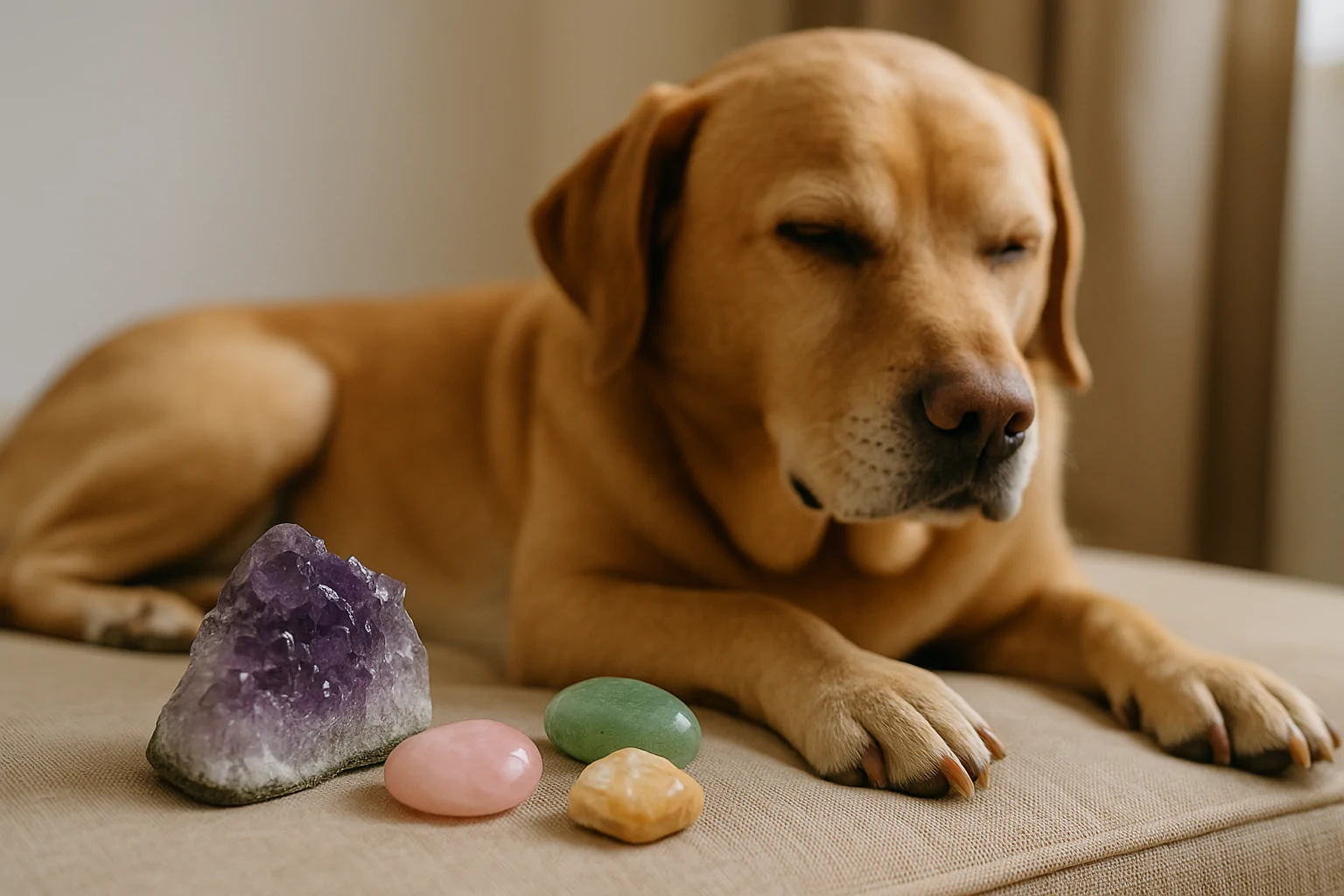 Cristais para Acalmar Pets Agitados