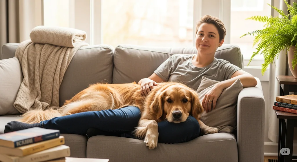 Conexão pet e tutora