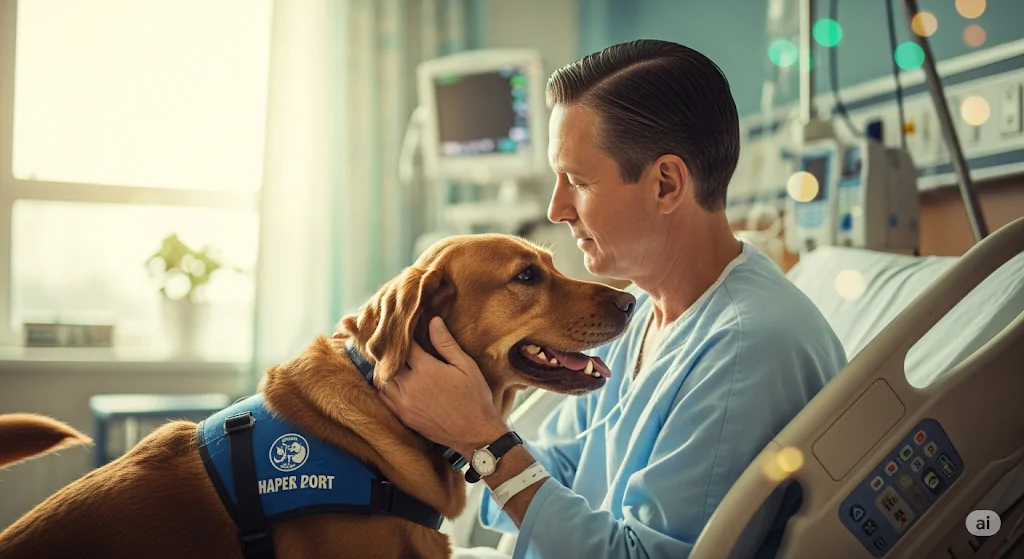 Dando suporte no hospital