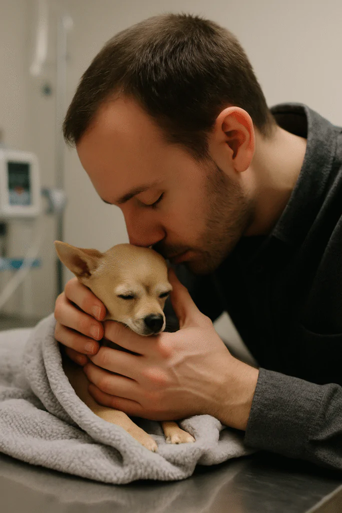 Despedindo-se do seu  pet