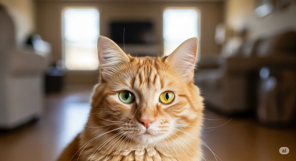 Gato com heterocromia